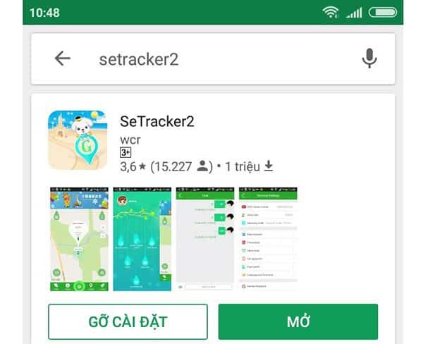 Tải ứng dụng Setracker