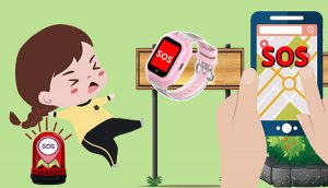 Bảo vệ trẻ bằng tính năng nút cảnh báo SOS