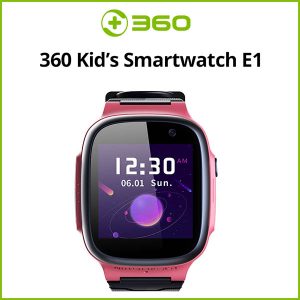 Đồng hồ định vị 360Kid Watch E1 màu hồng